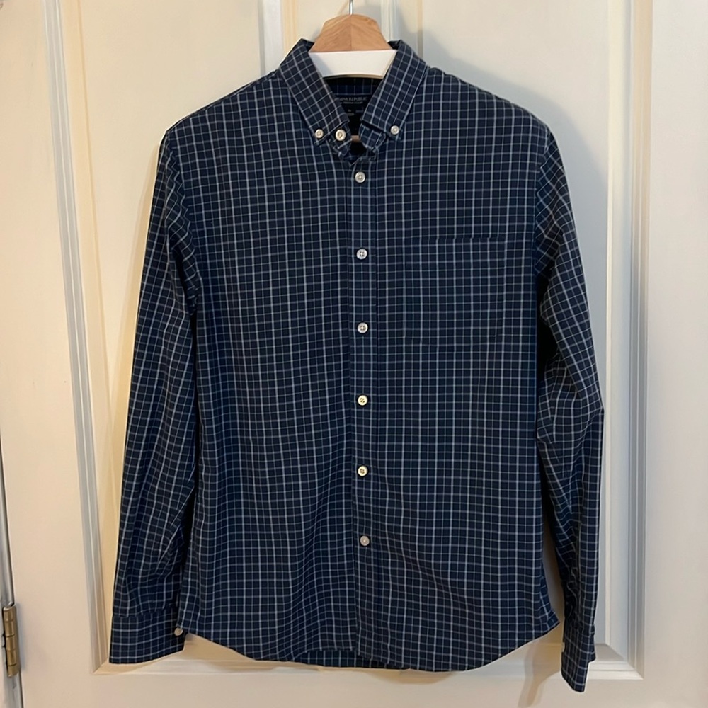 Banana Republic slim stretch button down